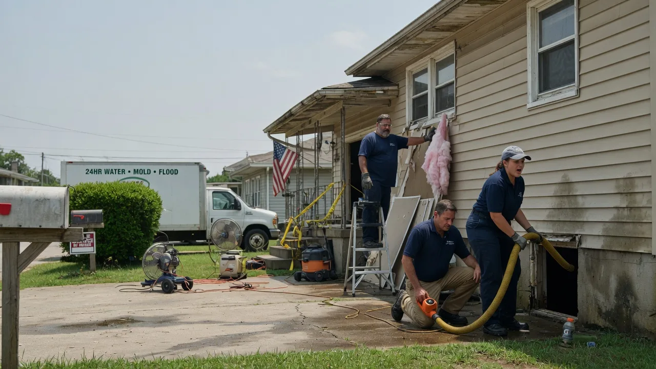 Water Damage Repair in Amagon, AR near me